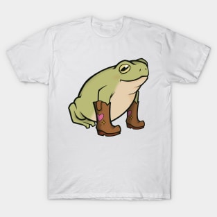 Cowboy Boots Frog T-Shirt